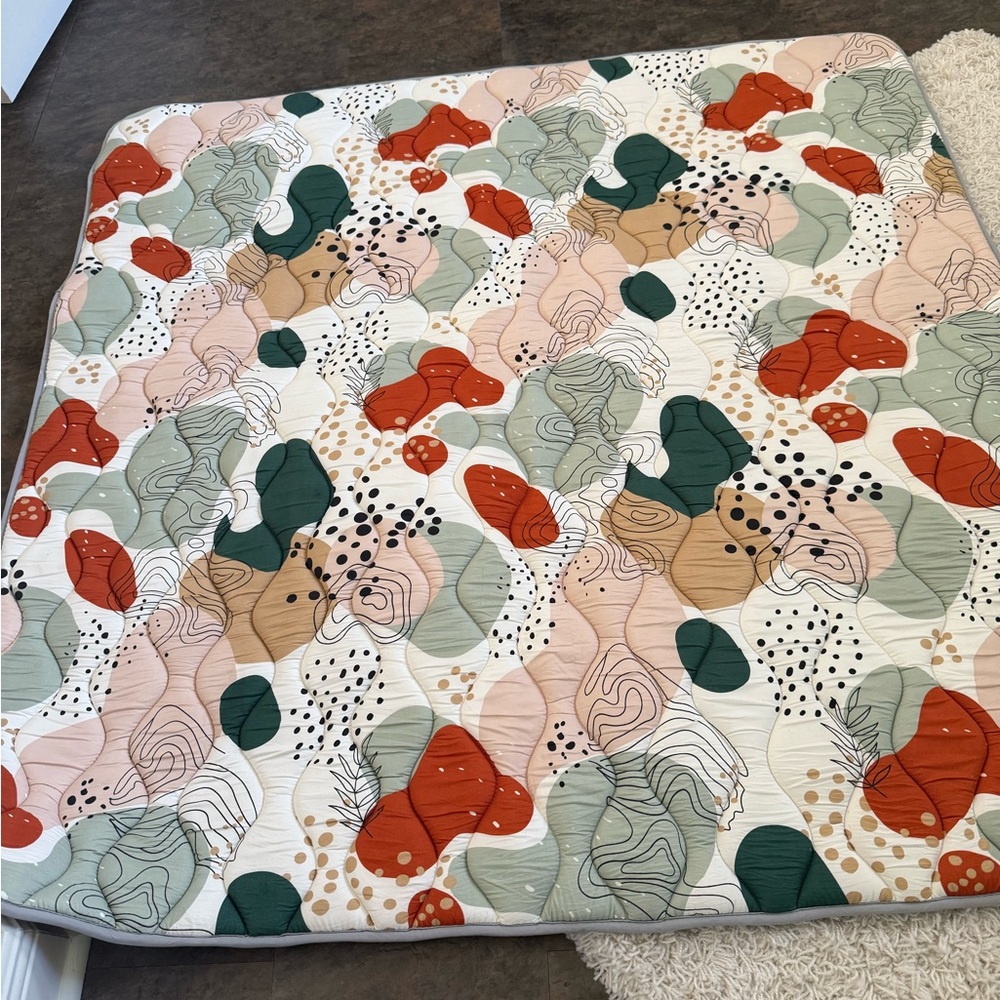 Baby playmat; soft and cushiony